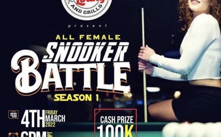 All female snooker battle