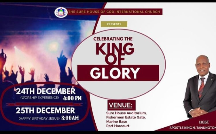 Celebrating the King of Glory